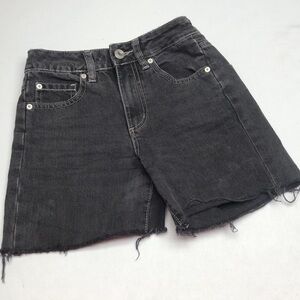 GARAGE BLACKWASH MOM JEAN SHORTS W 00/24 ⭐️